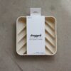 Dogged - Bol pour Chien à Alimentation Lente, Silicone Antidérapant, 19 cm