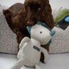 Peluche en toile Bente le dinosaure