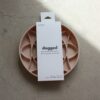 Dogged - Bol Anti-Glouton Chien Circulo - Eau de Rose, Silicone Résistant
