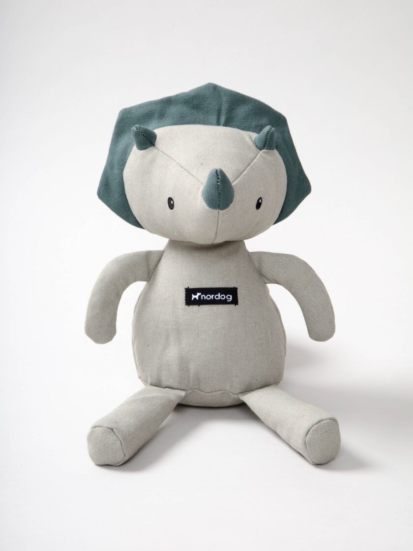 Peluche en toile Bente le dinosaure