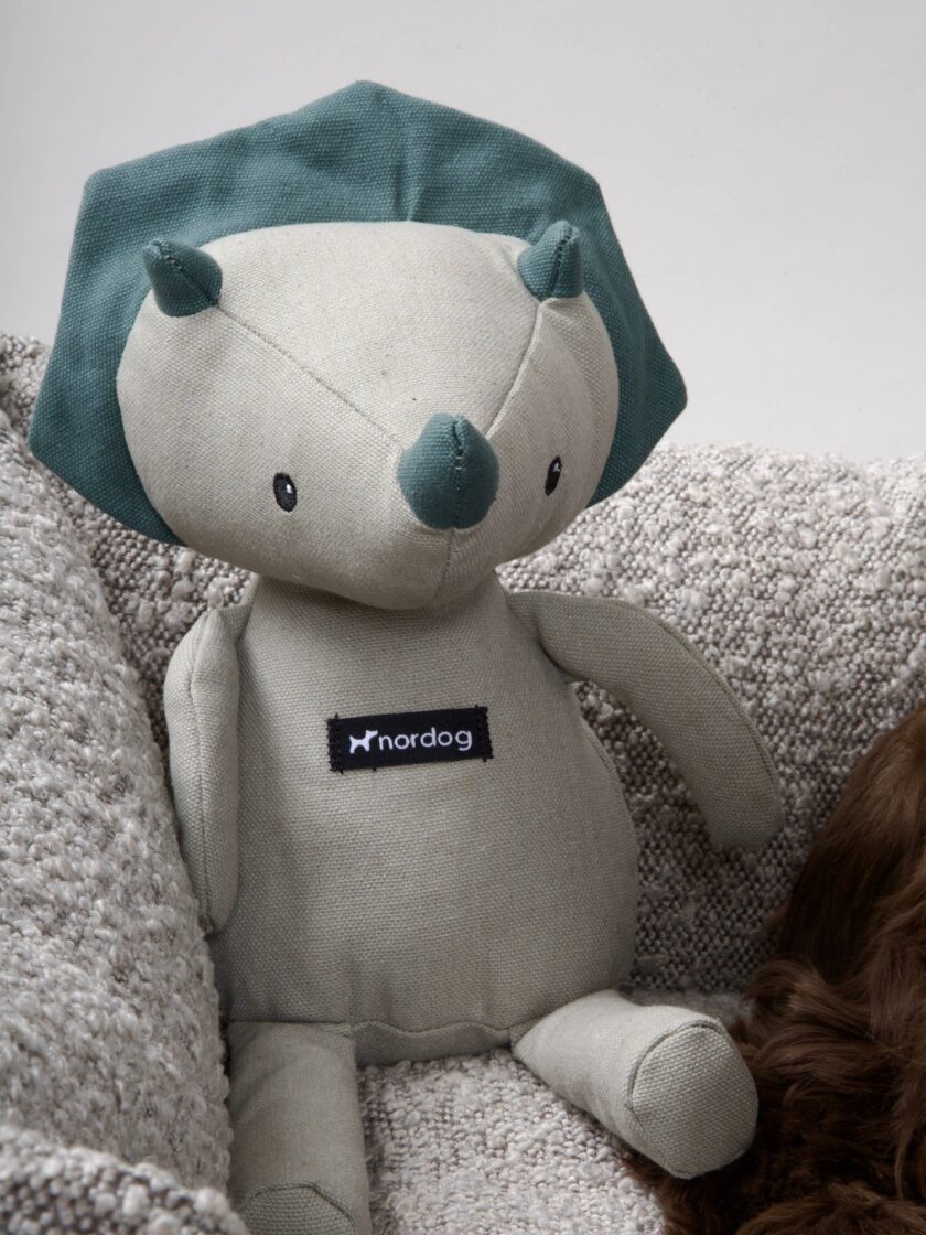 Peluche en toile Bente le dinosaure