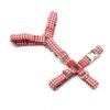 Harnais pour chien Vichy Basic H - Rouge vichy - Promenade agréable