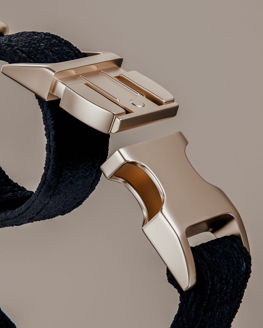Midnight┃collier matière bouclette