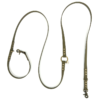 Laisse Multiposition Biothane pour Chien - Teinte kaki