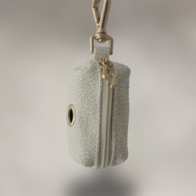 porte sac en bouclette (3 coloris au choix)