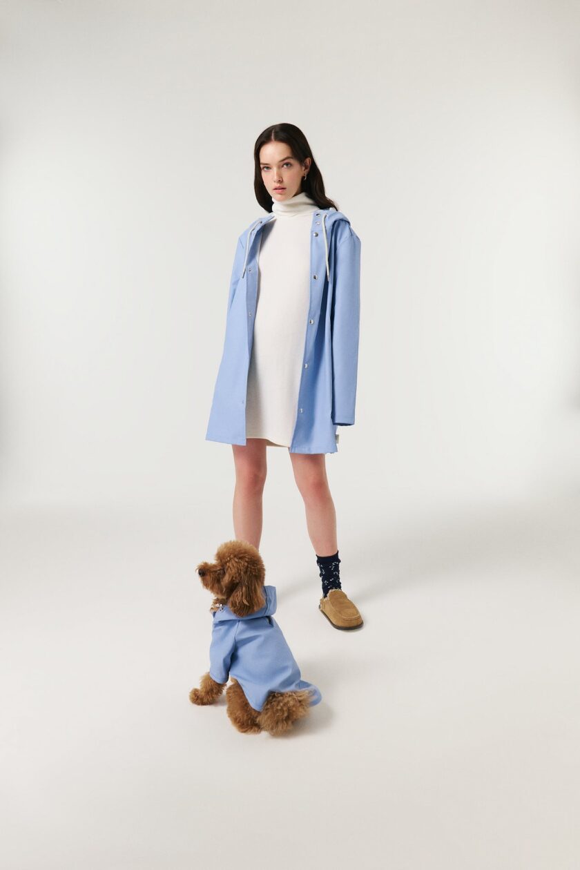 Imperméable pour chiens - Bleu ciel