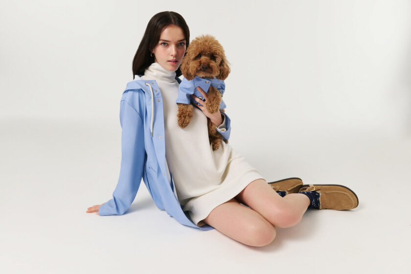 Imperméable pour chiens - Bleu ciel