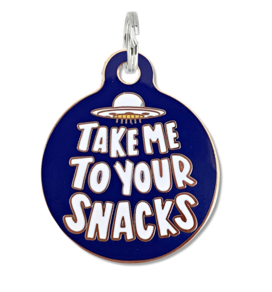Médaille "TAKE ME TO YOUR SNACKS"