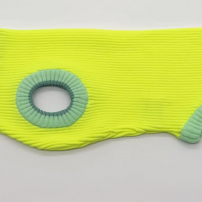 Pull à col roulé réfléchissant pour chiens – Neon Matcha