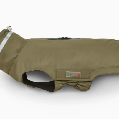 Parka réfléchissante pour chien - Olive