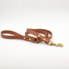 Laisse en Biothane simple ( camel - kaki - bordeaux )