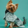 Imperméable réfléchissant léopard vert