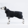 Imperméable pour chien - bandes réfléchissantes - Noir