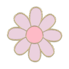 Charms pour chien - PINK DAISY