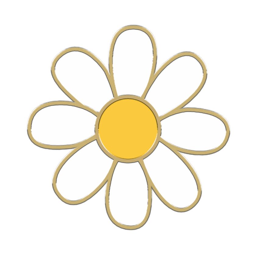 Charms pour chien - WHITE DAISY
