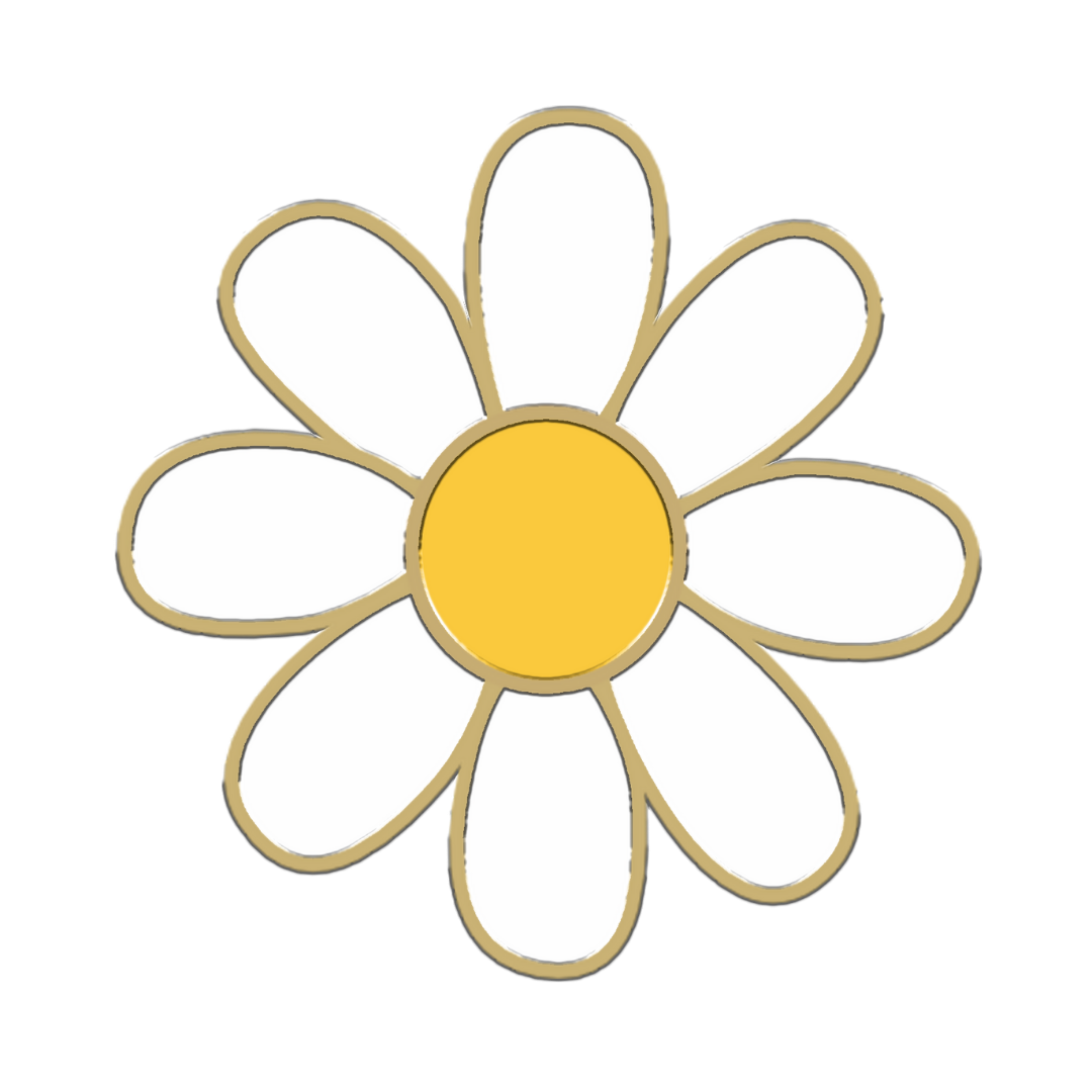 Charms pour chien - WHITE DAISY