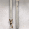 Laisse en bouclette creme