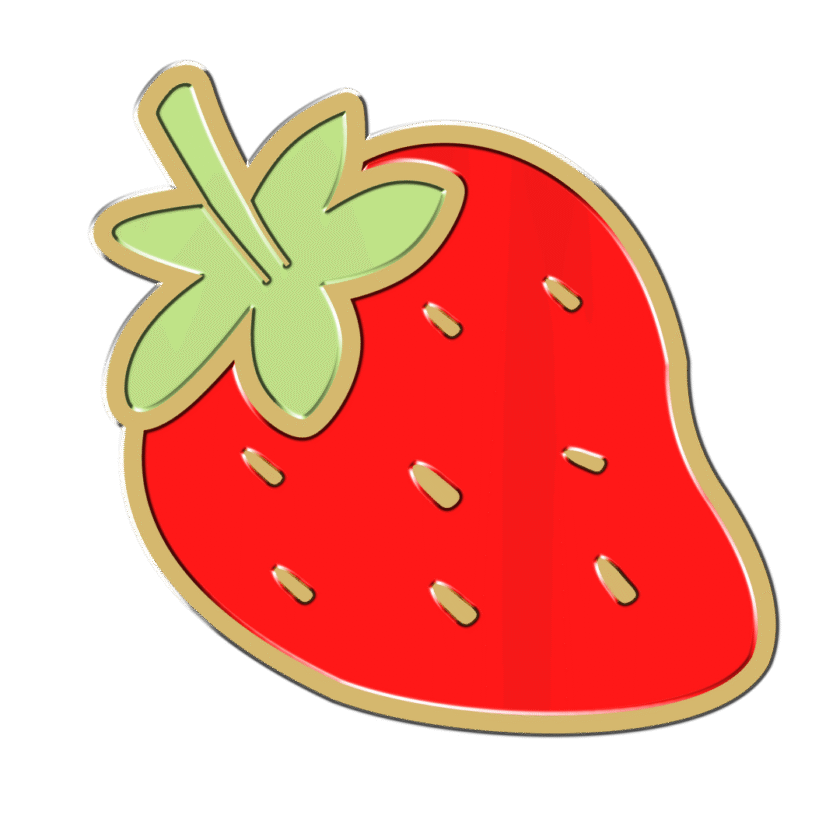 Charms pour chiens - FRAISE