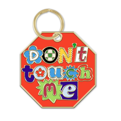 Médaille pour chien - DON'T TOUCH