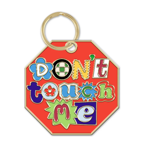 Médaille pour chien - DON'T TOUCH