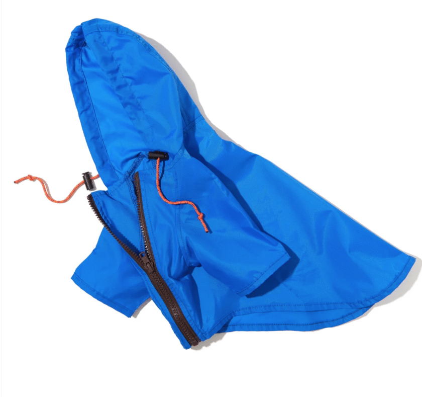 Ciré de pluie pour chiens - Bleu royal