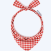 Bandana Vichy rouille
