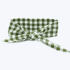 Bandana tour de cou vichy vert