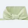 Bandana tour de cou vichy pastel vert