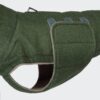 Manteau en flanelle pour teckel - Vert