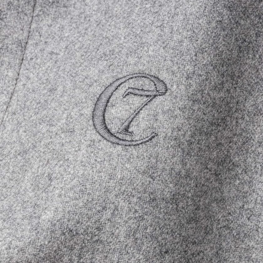 Manteau en flanelle pour teckels – Gris