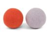 Set de deux balles en 100% laine