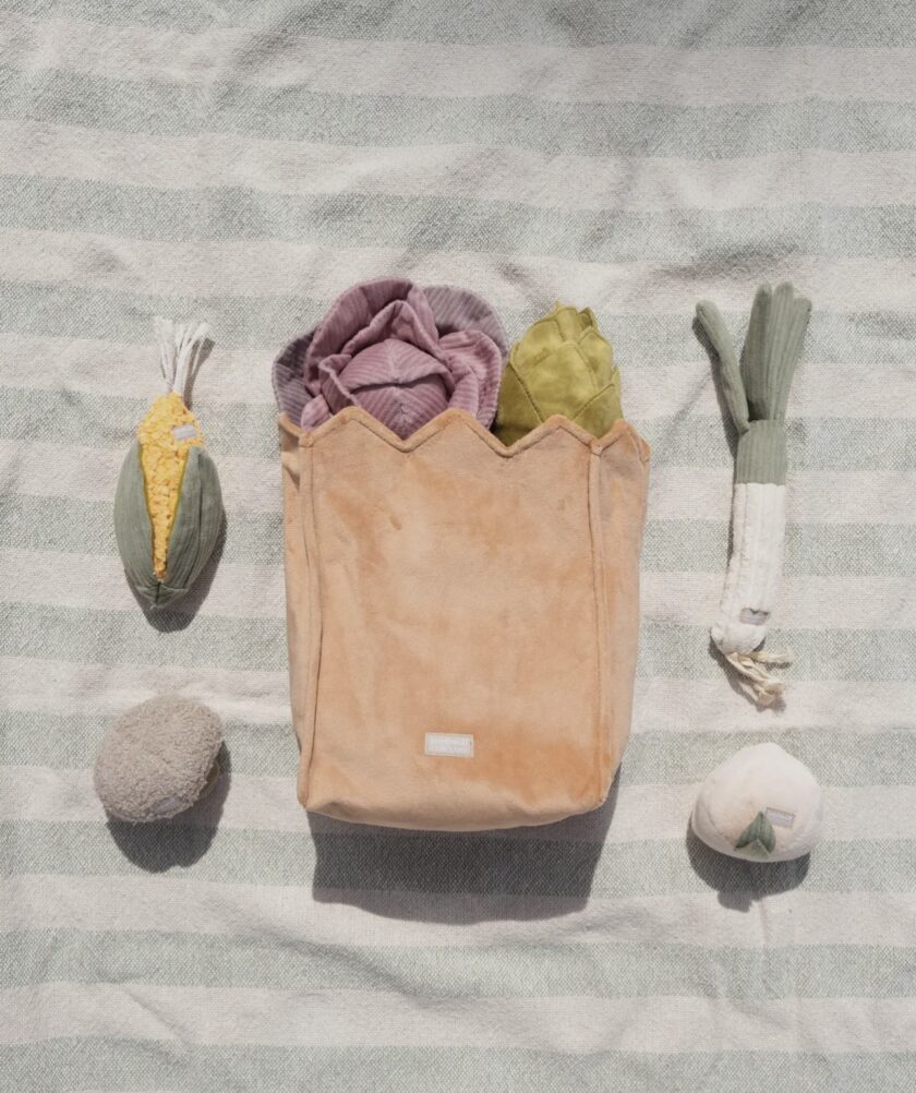 Panier de fouille du marché