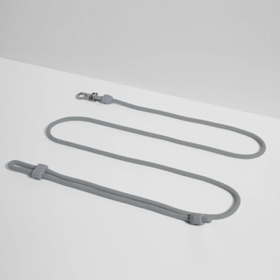 Laisse mains-libres city grey