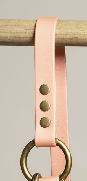 Laisse en Biothane pour chien - Rose Ancien
