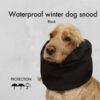 Snood waterproof noir