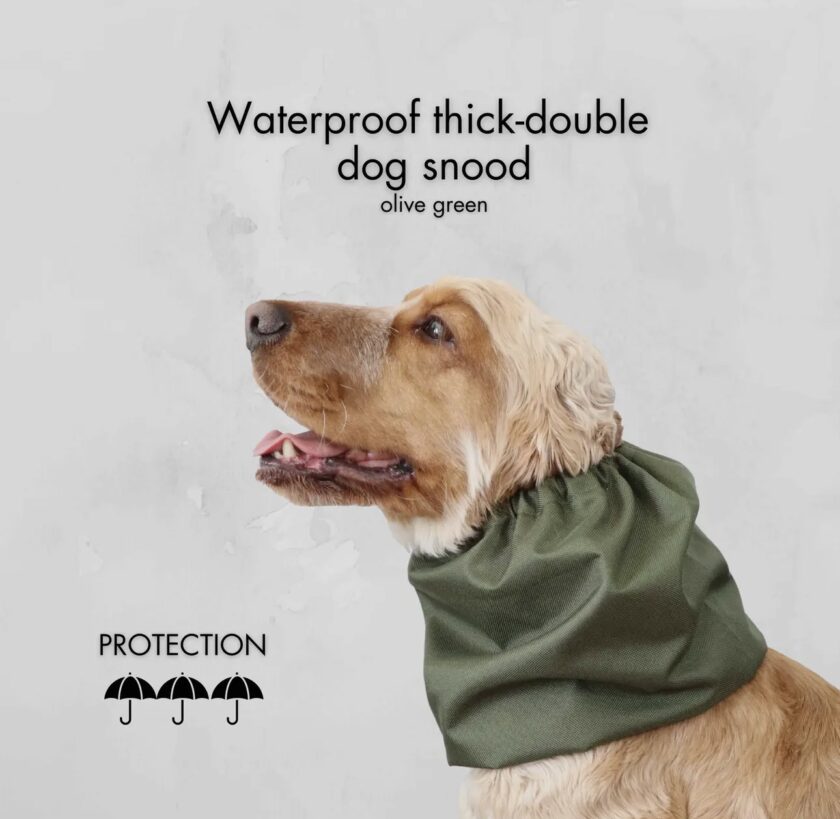 Snood waterproof kaki