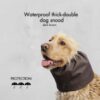 Snood waterproof chocolat