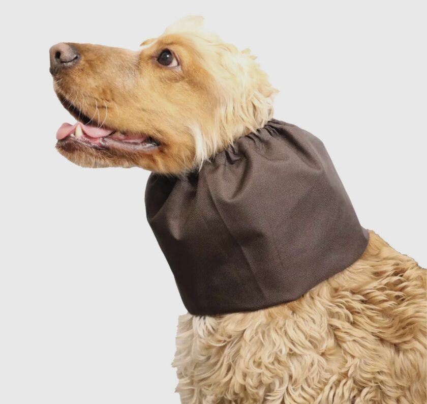 Snood waterproof chocolat