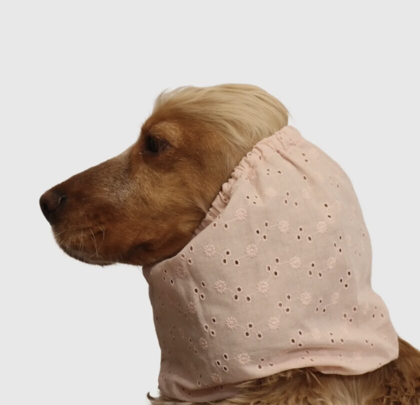 Snood baby pink