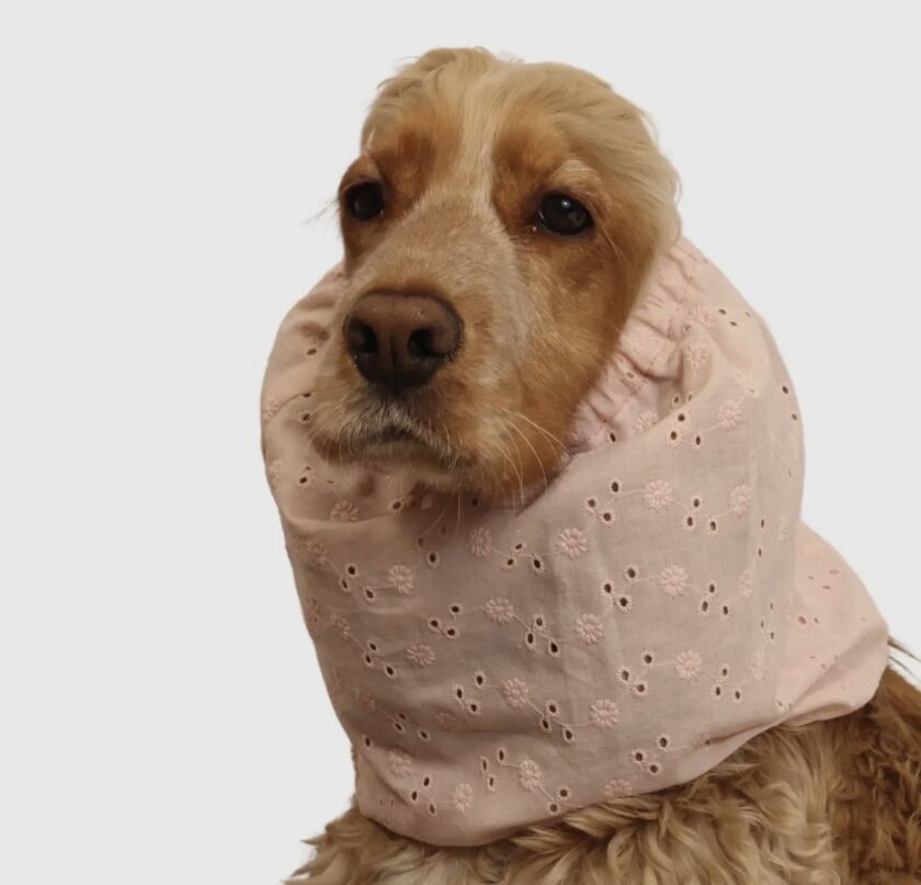 Snood baby pink