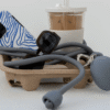 pochette a friandises city grey