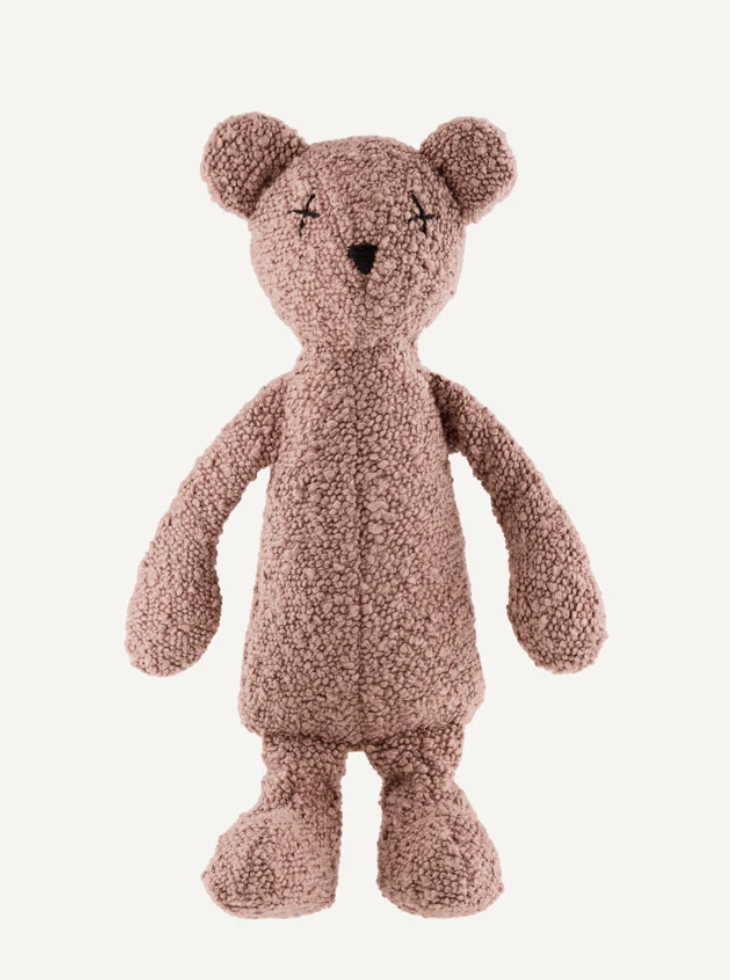 Teddy en bouclette Rose