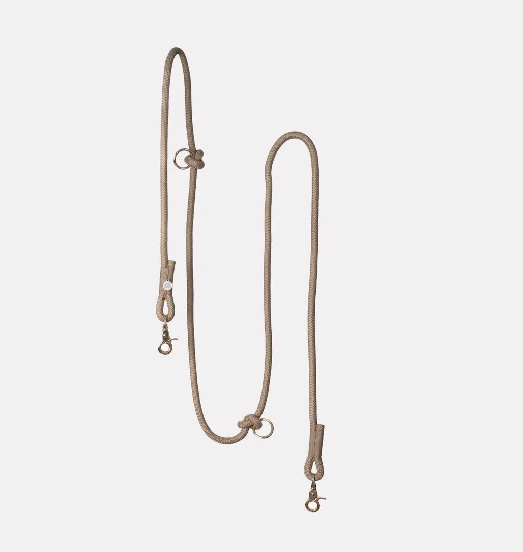 Laisse mains-libres sable