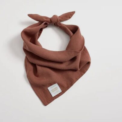 Bandana 100% Lin - Terracotta