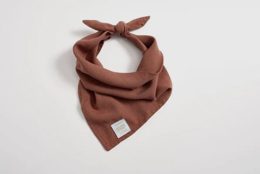 Bandana 100% Lin - Terracotta
