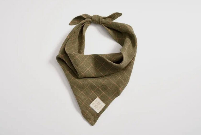 Bandana 100% lin - Army