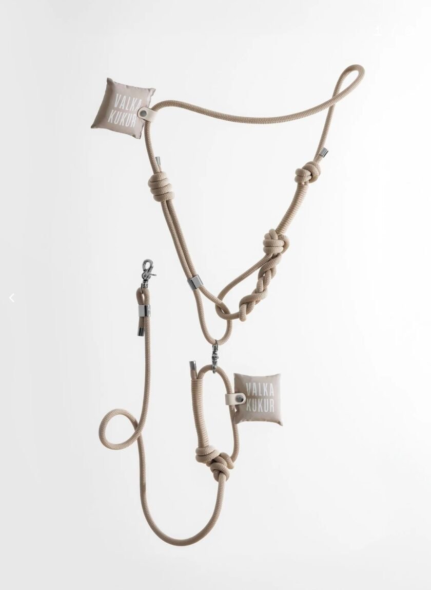 Laisse multi position creme de la creme