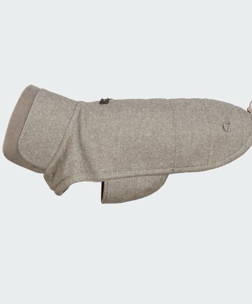 Manteau Brooklyn tweed cream