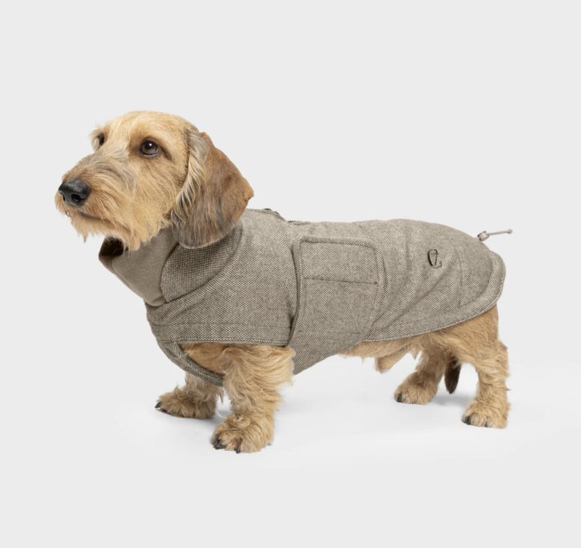 Manteau Brooklyn tweed cream