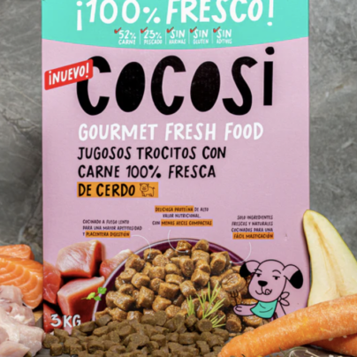 Croquettes cocosi porc